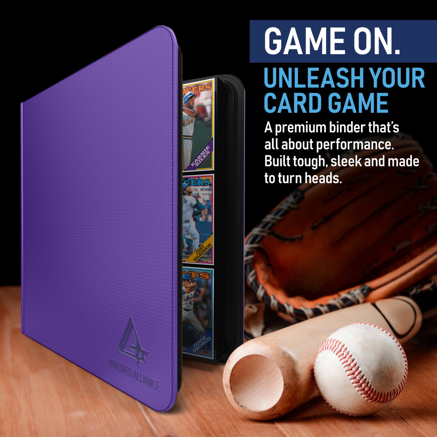 Purple - Premium TCG Card Binder