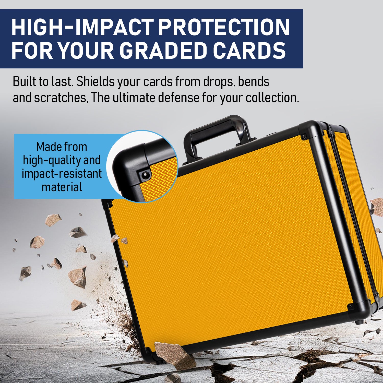 Gold - Premium Graded Card Case