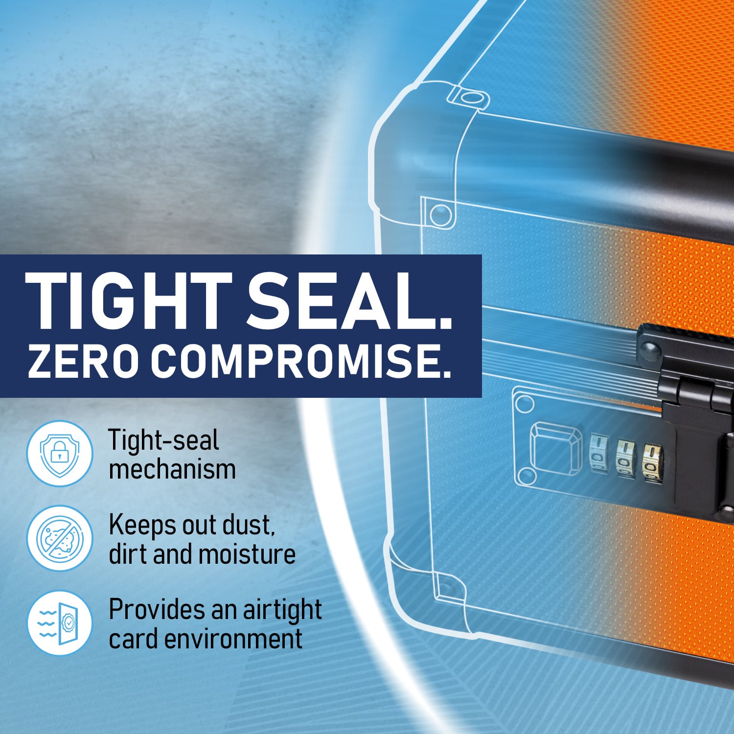 Orange - Premium Graded Card Case