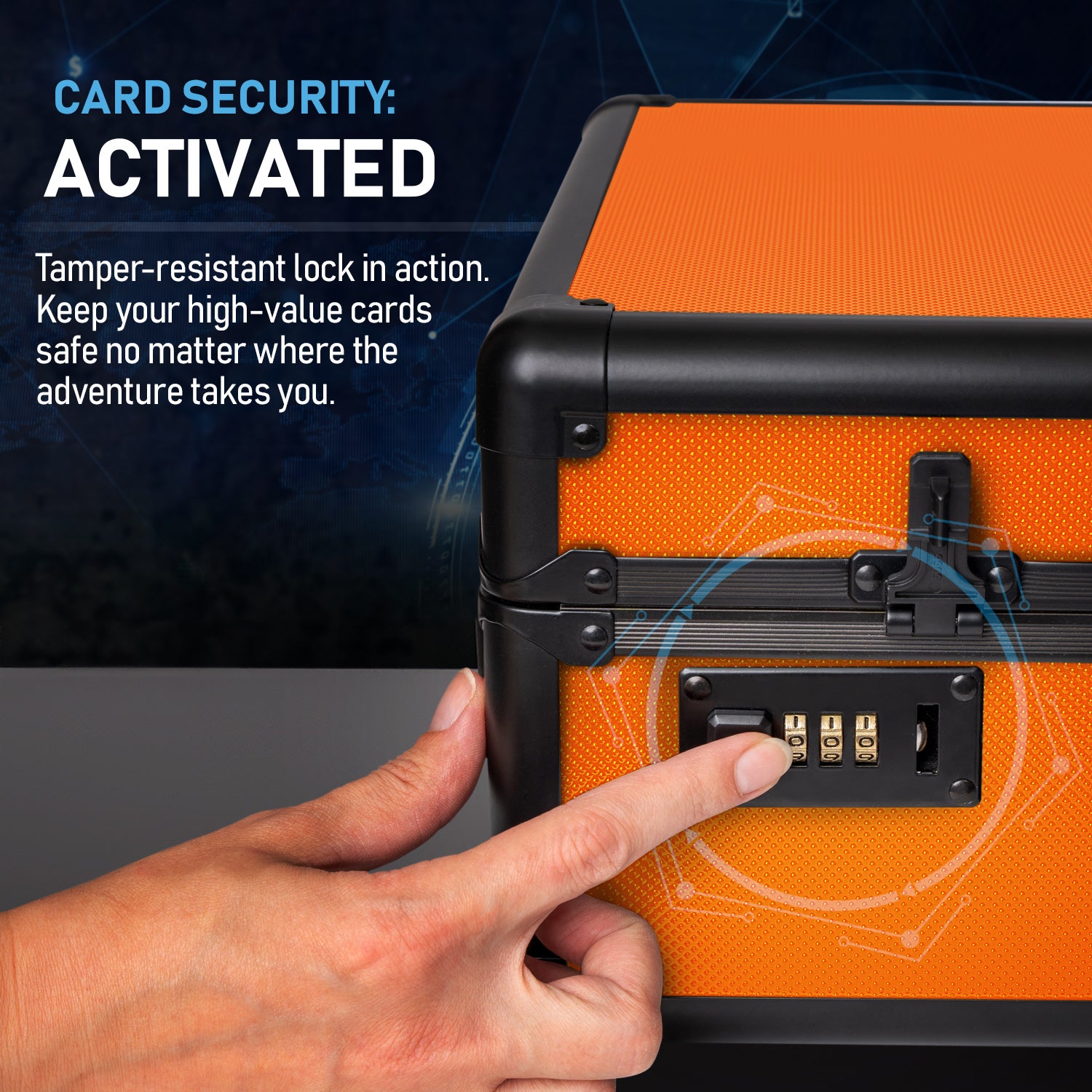 Orange - Premium Graded Card Case