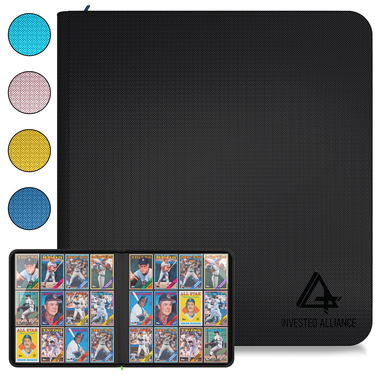 Premium 12 Pocket Sideload Trading Card Binder, 480 Cards For Sports, TCG & Mtg. | Color: Black | Size: Os | Cloudindigo's Closet Premium 12 Pocket Sideload Trading Card Binder, 480 Cards For Sports, TCG & Mtg. | Color: Black | Size: Os | Cloudindigo's Closet