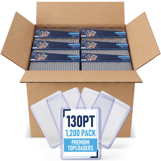 130PT Premium Top Loaders 1,200 Pack