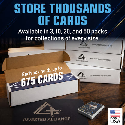 20 Pack - Premium Cardboard Storage Boxes