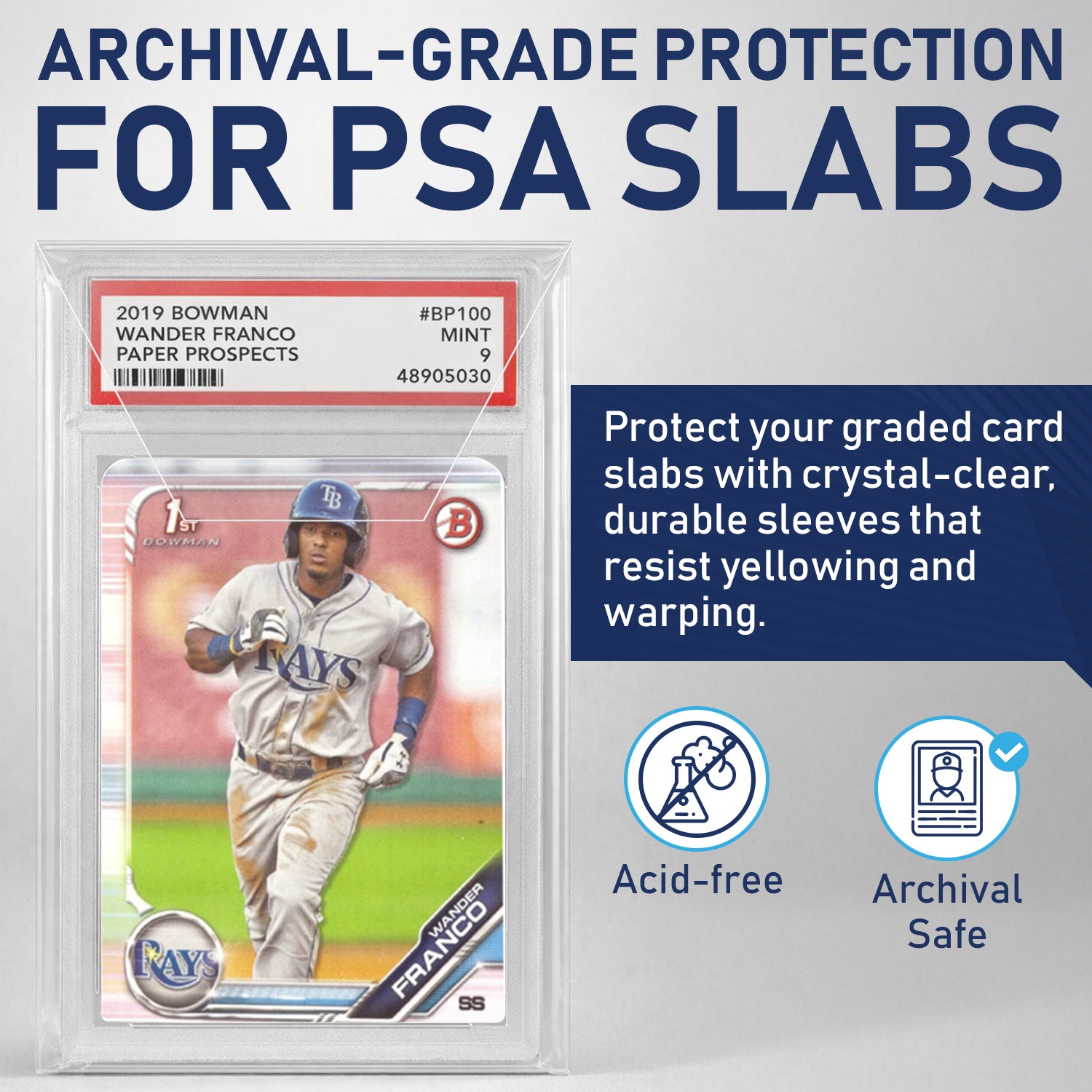 1,000 Pack - PSA Slab Sleeves