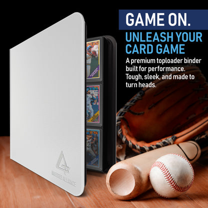 White - Premium Toploader Binder