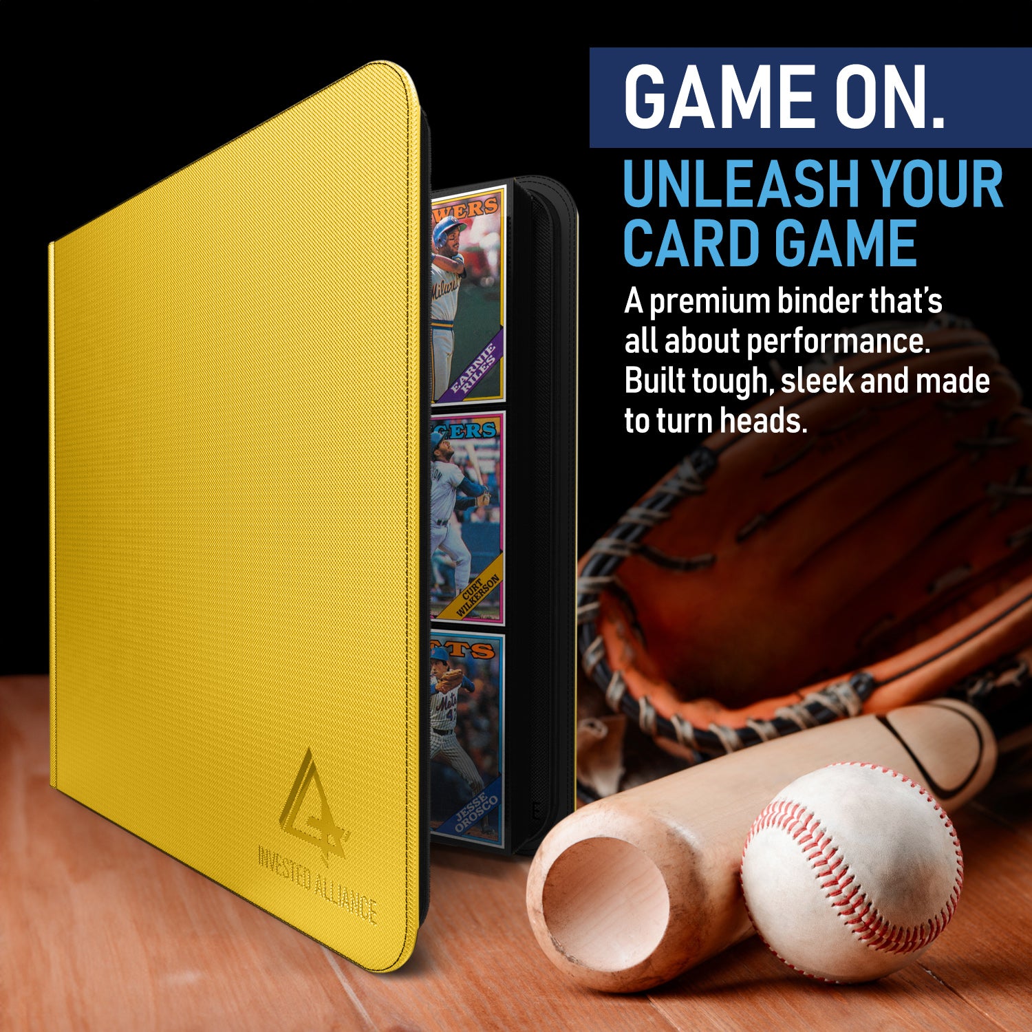 Invested Alliance Premium TCG Card Binder | Sports Trading Card Binder 12 Pocket, Trading Card Binder Zipper, Sport Card Binder, Magic Trading Card Invested Alliance Premium TCG Card Binder | Sports Trading Card Binder 12 Pocket, Trading Card Binder Zipper, Sport Card Binder, Magic Trading Card