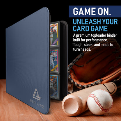 Blue - Premium Toploader Binder