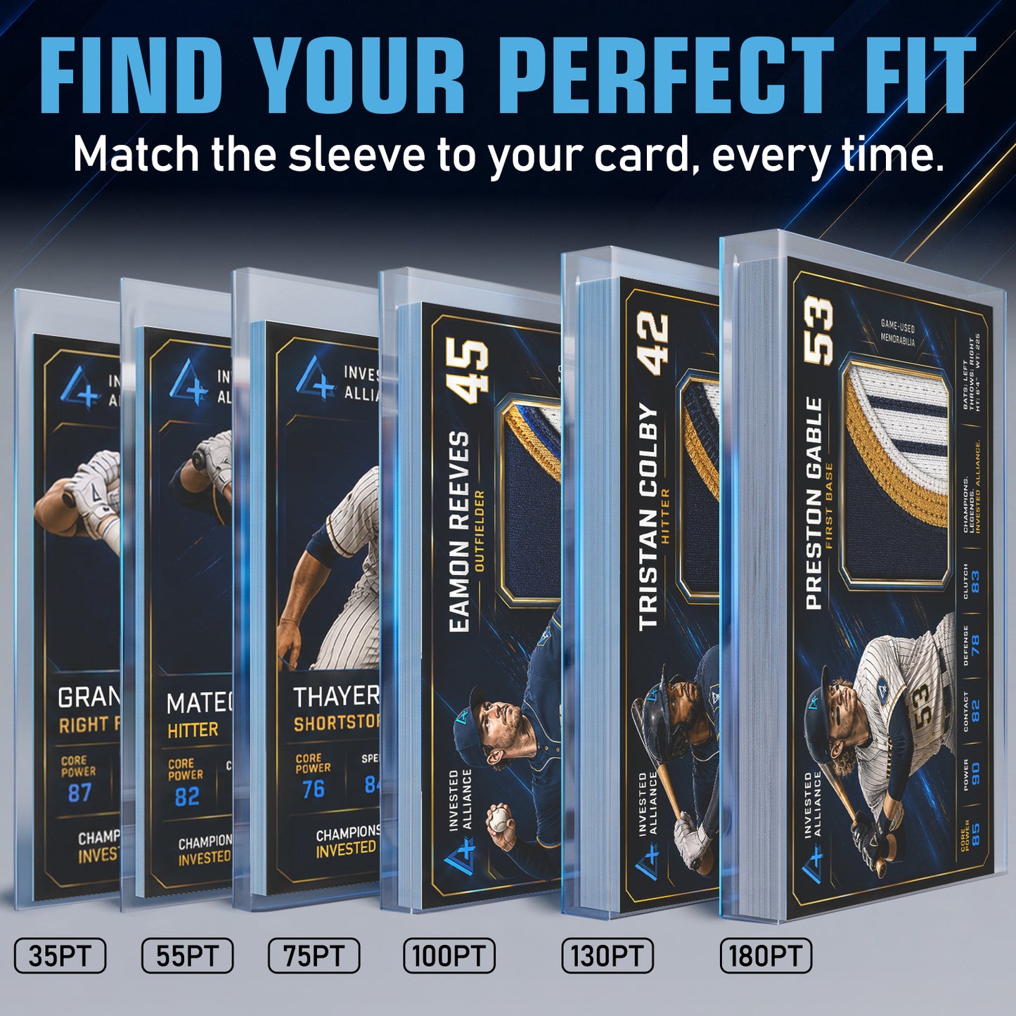 10,000 Pack - Standard Size Penny Sleeves