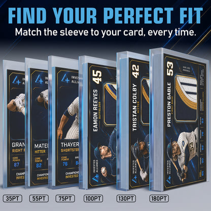 10,000 Pack - Standard Size Penny Sleeves