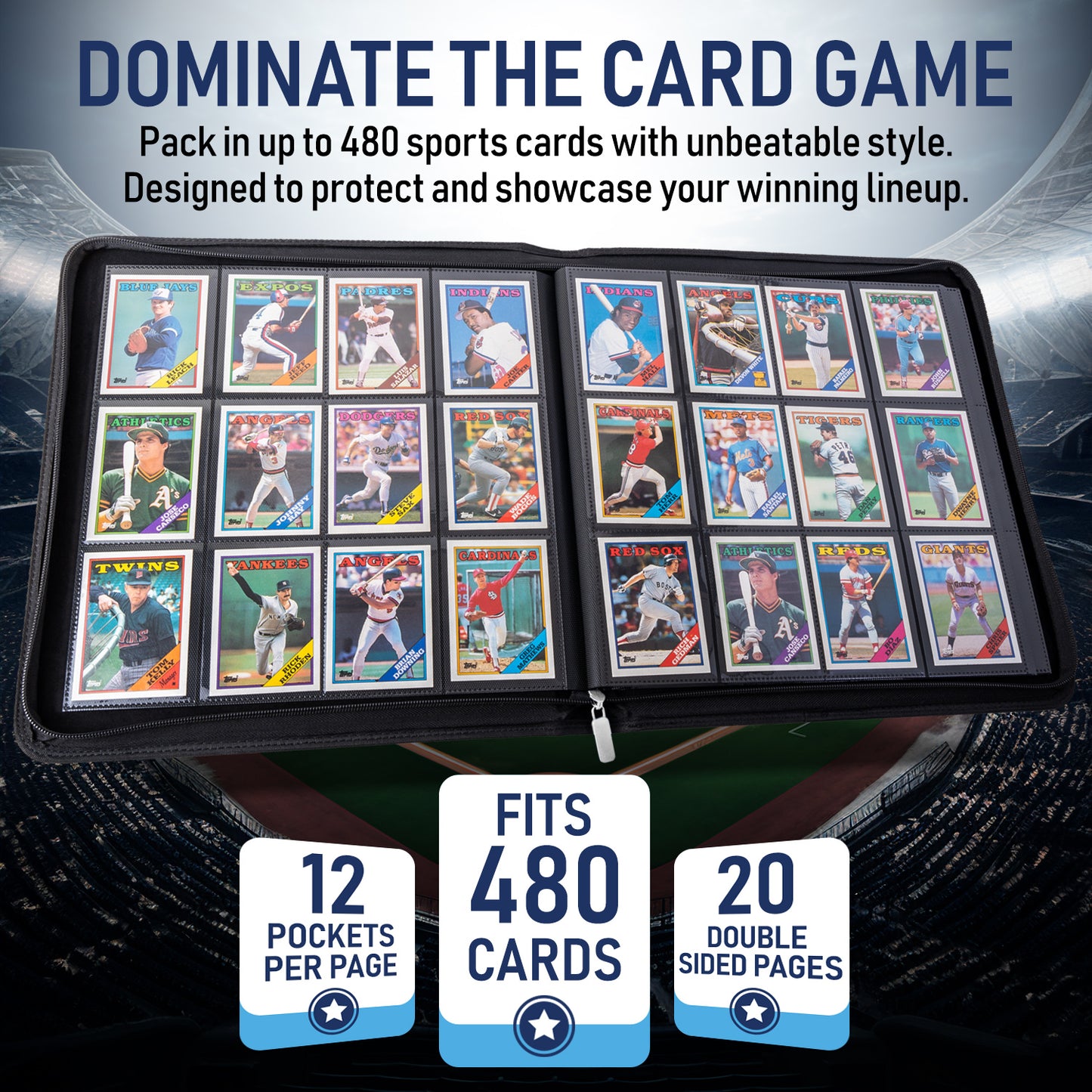 White - Premium TCG Card Binder