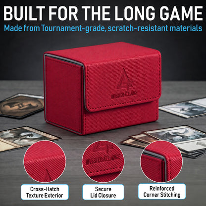 Red MTG Deck Box