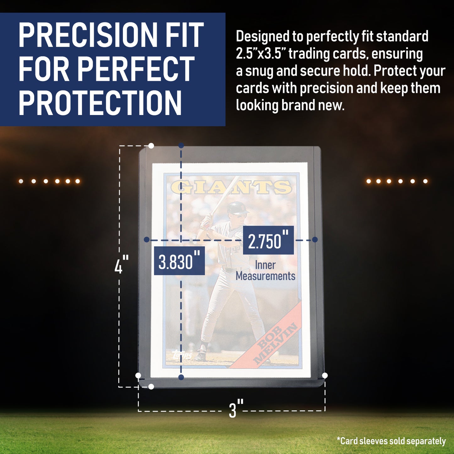 Premium 180pt Top Loaders for Cards | Hard Card Sleeves. Card Protectors. Trading Card Top Loader. Toploader Card Protectors. MTG + Pro Sports Cards Premium 180pt Top Loaders for Cards | Hard Card Sleeves. Card Protectors. Trading Card Top Loader. Toploader Card Protectors. MTG + Pro Sports Cards