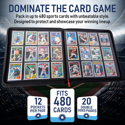 Red - Premium TCG Card Binder