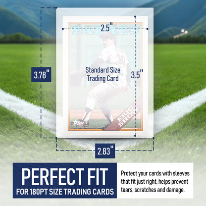 180PT - 500 Pack Penny Sleeves