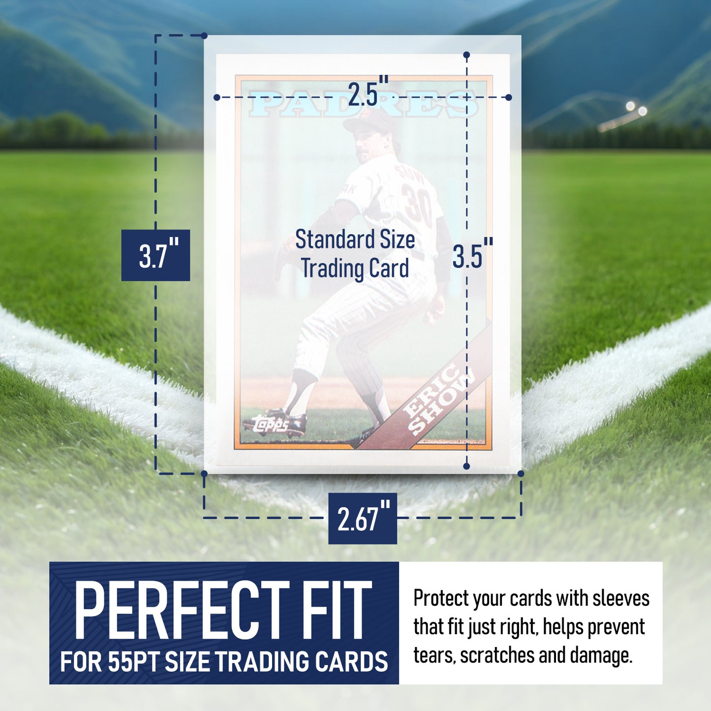 55PT - 500 Pack Penny Sleeves