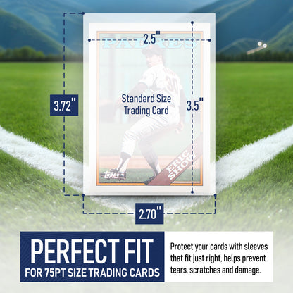 75PT - 500 Pack Penny Sleeves