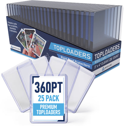 360PT - 25 Pack - Premium Top Loaders