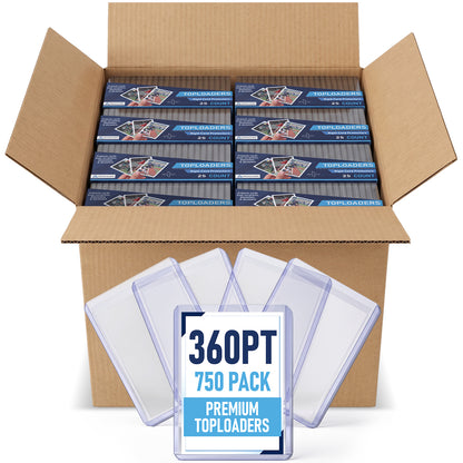 360PT Premium Top Loaders 750 Pack