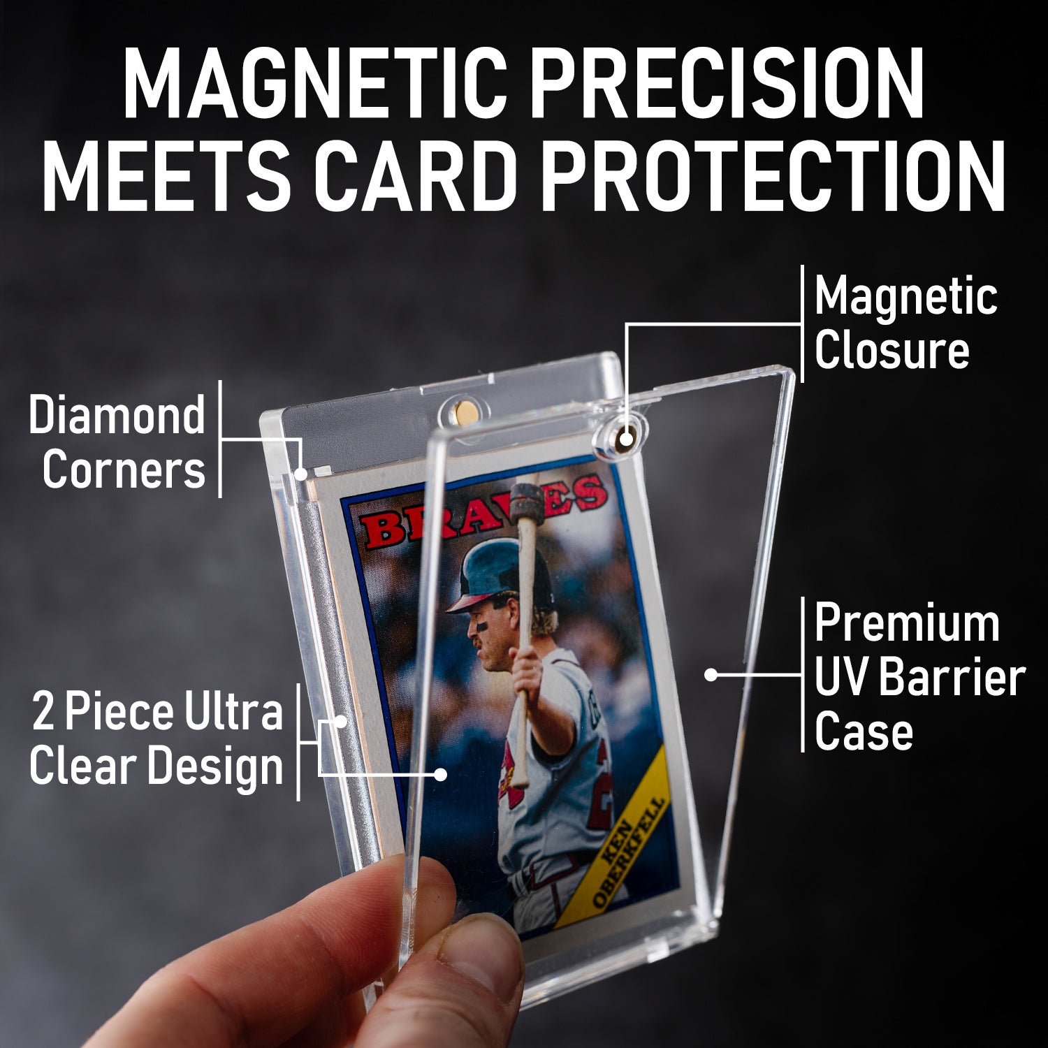 180PT - 250 Pack Premium Magnetic Card Holder