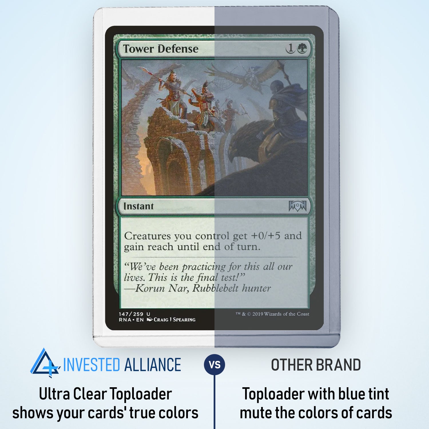 20PT - 100 Pack Top Loaders & 100pk Standard Size Penny Sleeves