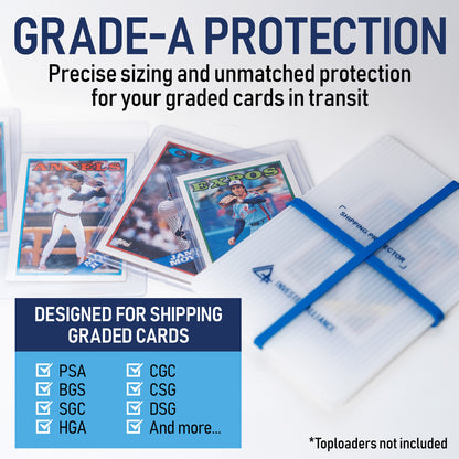 shipping graded cards What's the most effective way to ship a graded card?