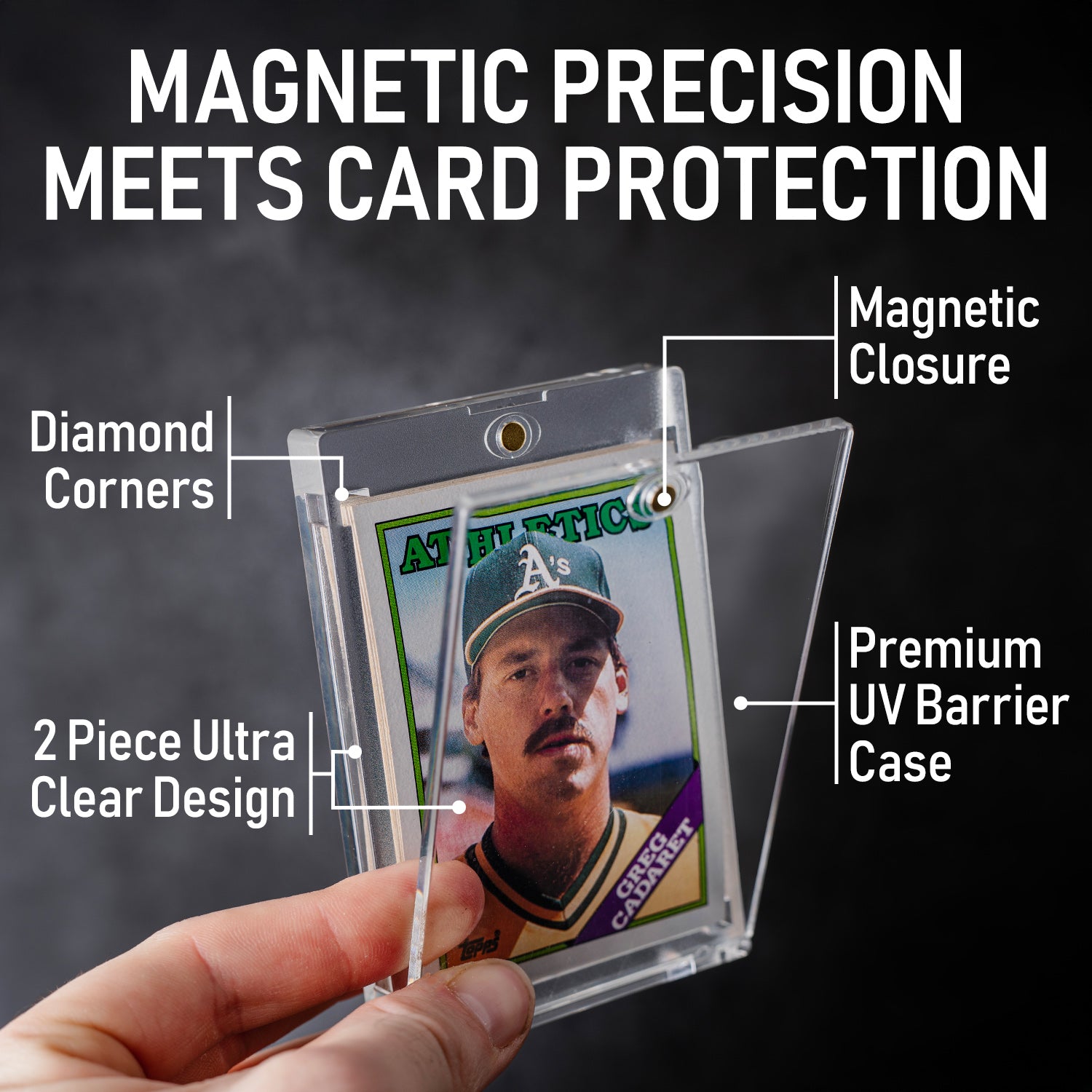 360PT - 200 Pack Premium Magnetic Card Holder