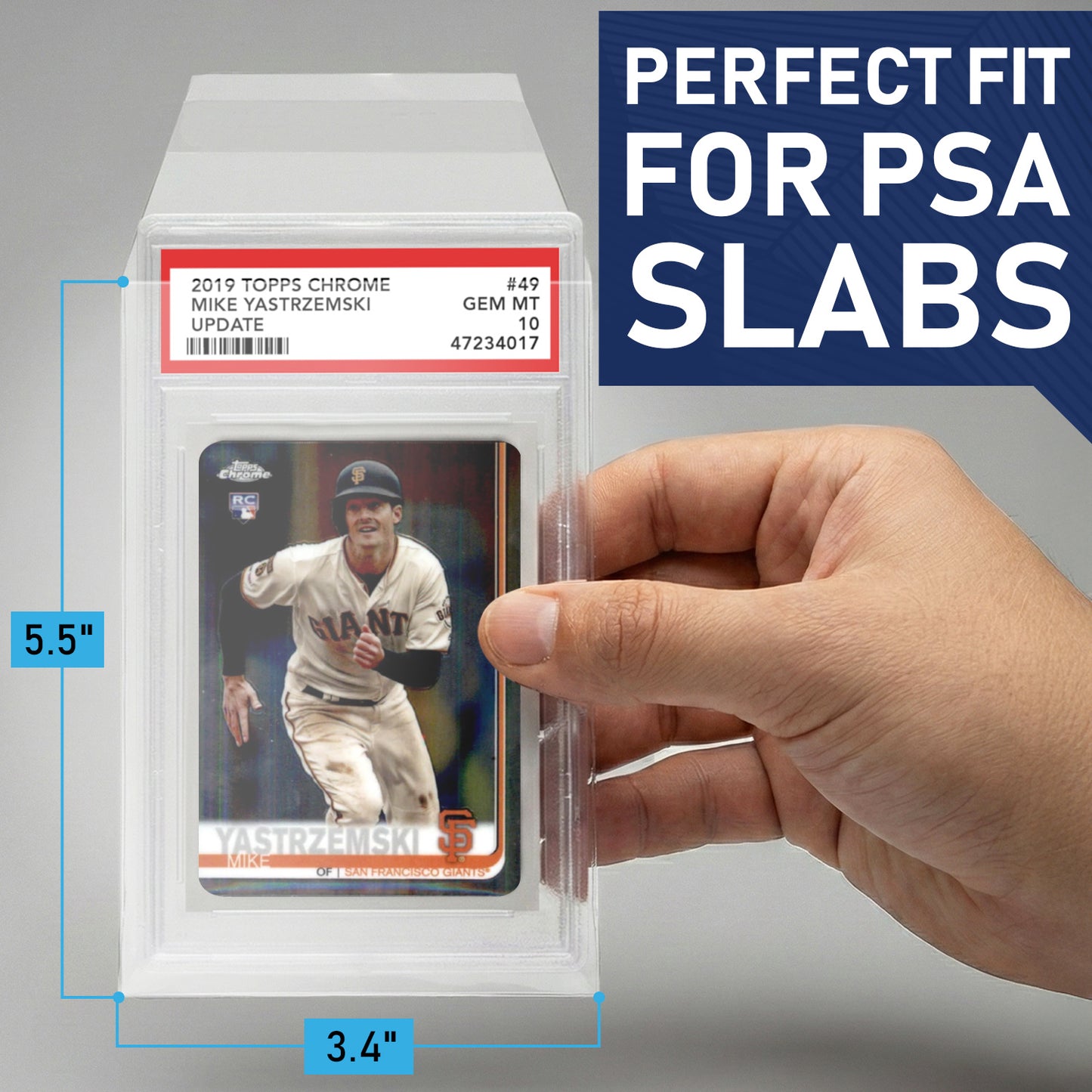 1,000 Pack - PSA Slab Sleeves