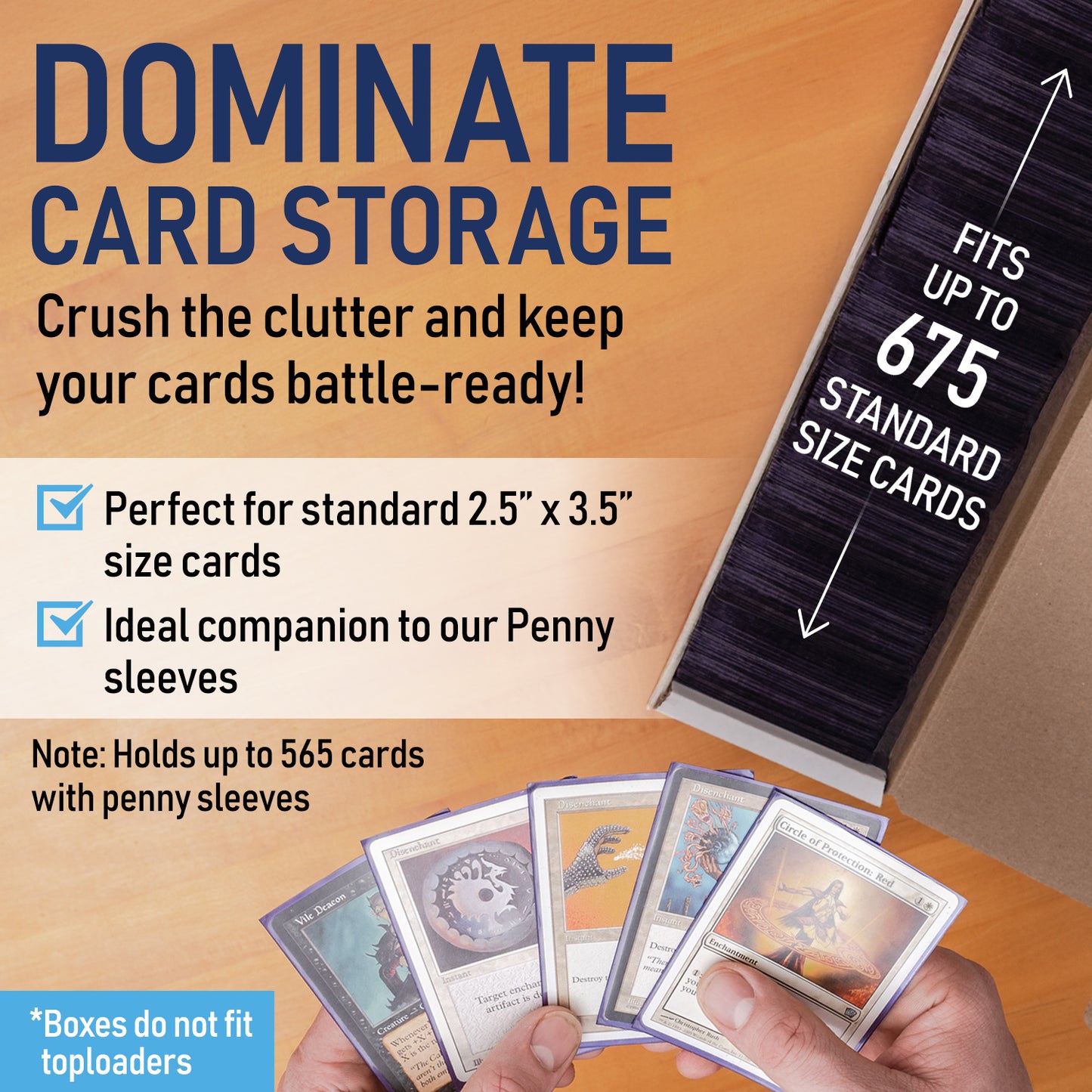 Premium Card Storage House