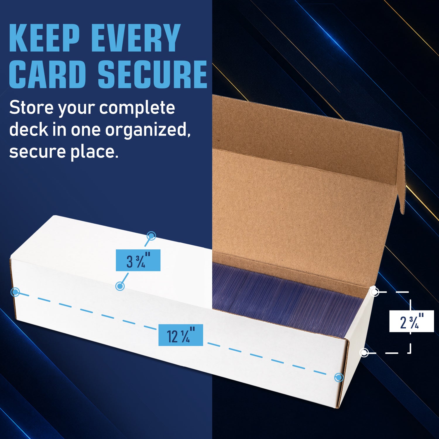 20 Pack - Premium Cardboard Storage Boxes