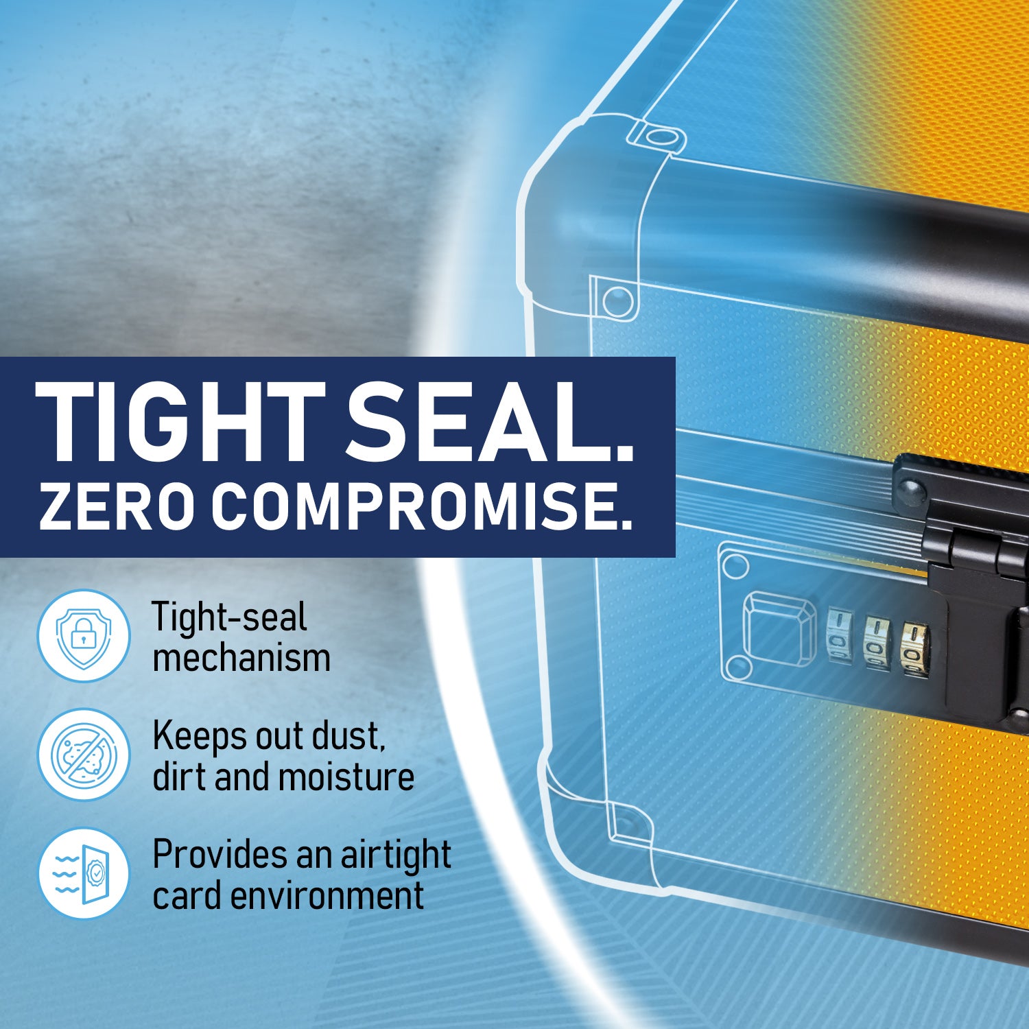 Gold - Premium Graded Card Case