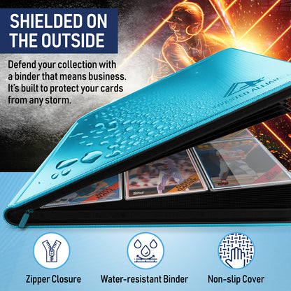 Teal - Premium Toploader Binder