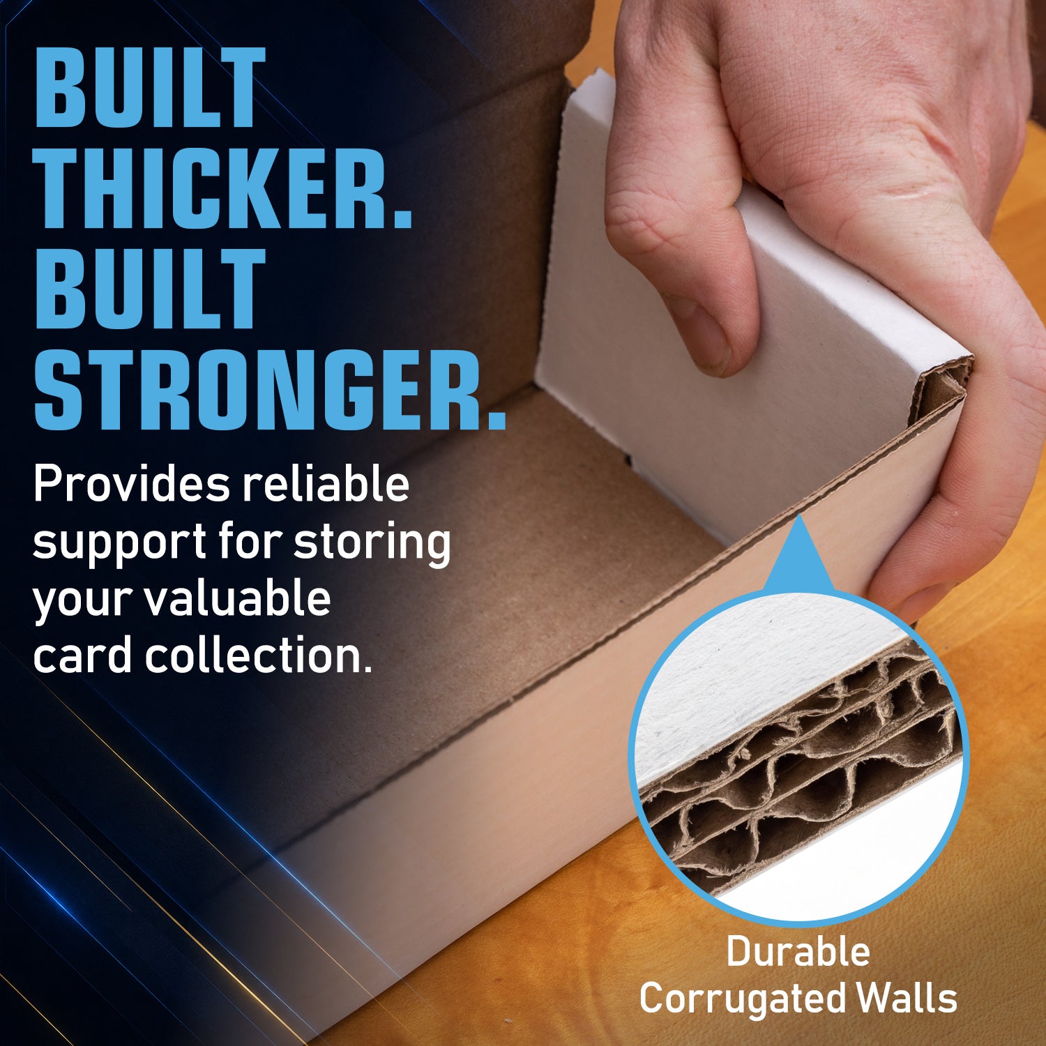 10 Pack - Premium Cardboard Storage Boxes