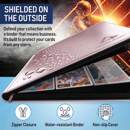 Pink - Premium Toploader Binder