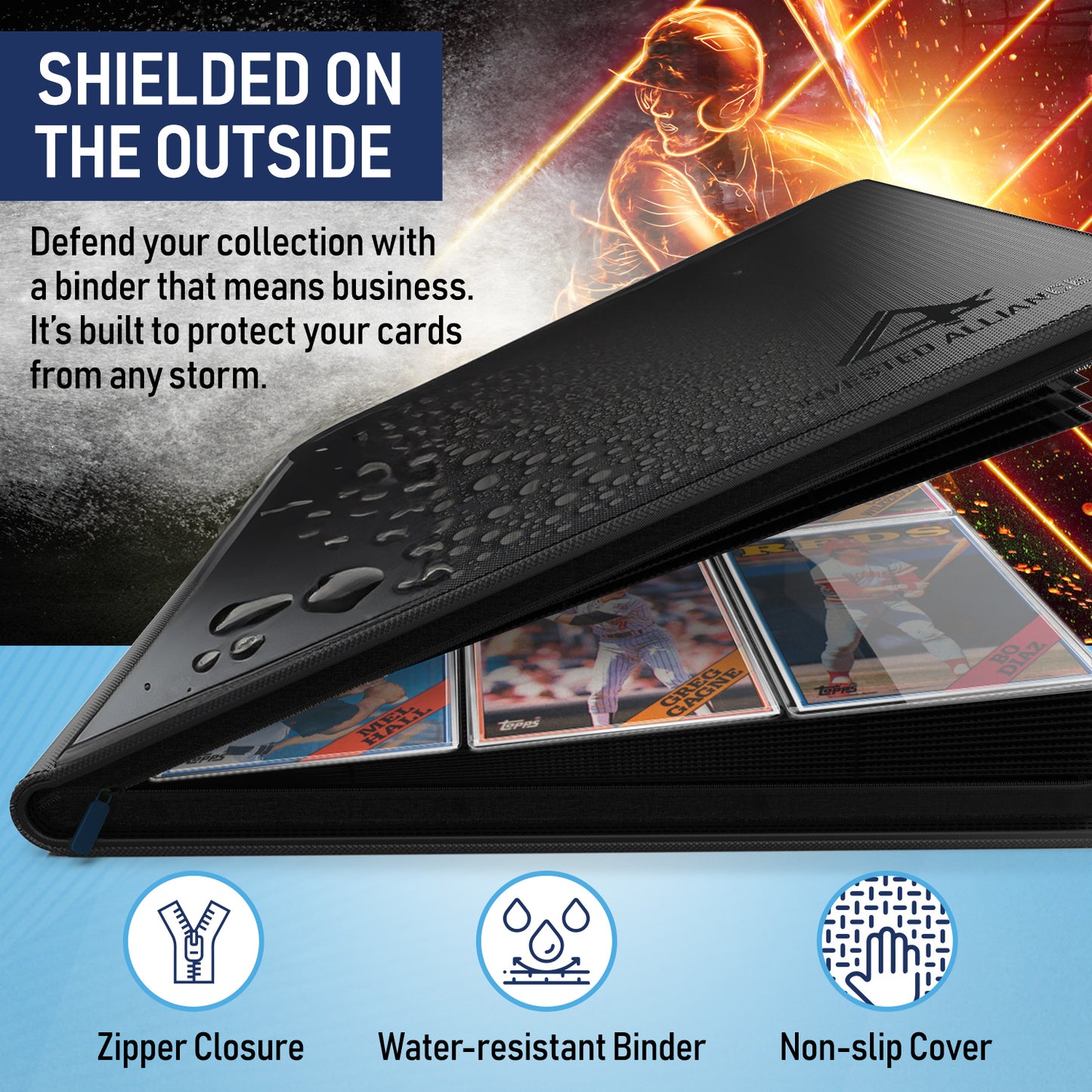 Black - Premium Toploader Binder