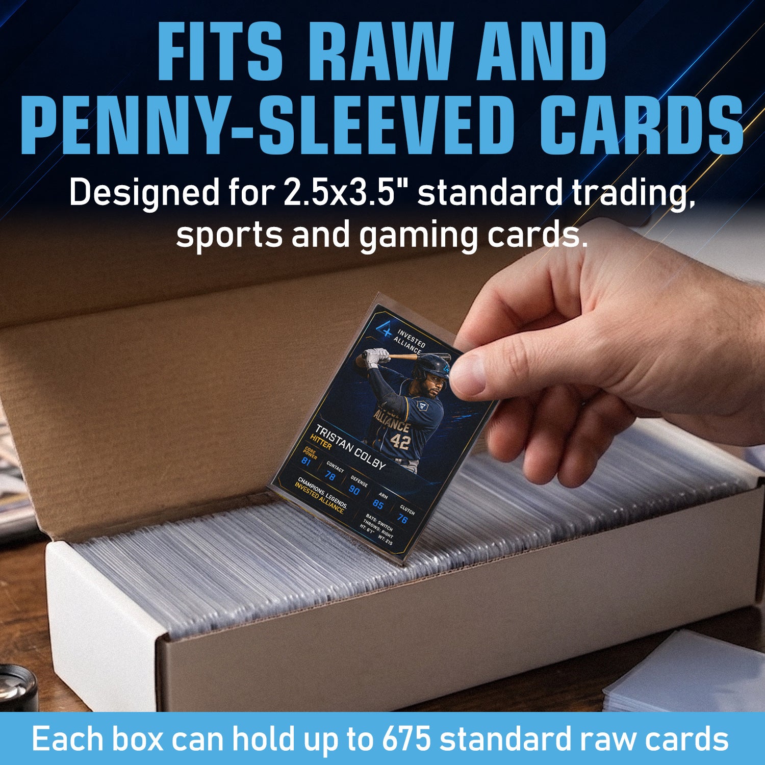 Premium Card Storage House