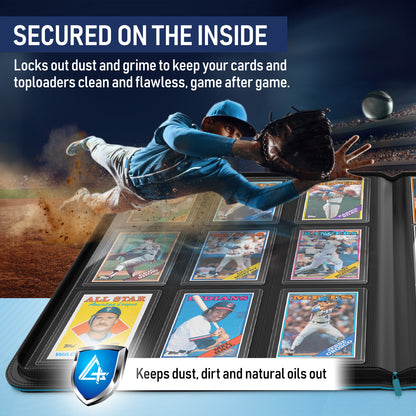 Teal - Premium Toploader Binder