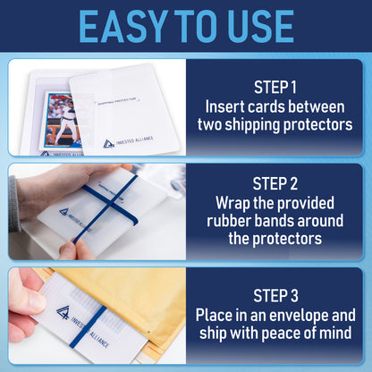 Trading Card Shipping Protector 3.5x4.5 - 500 Pack