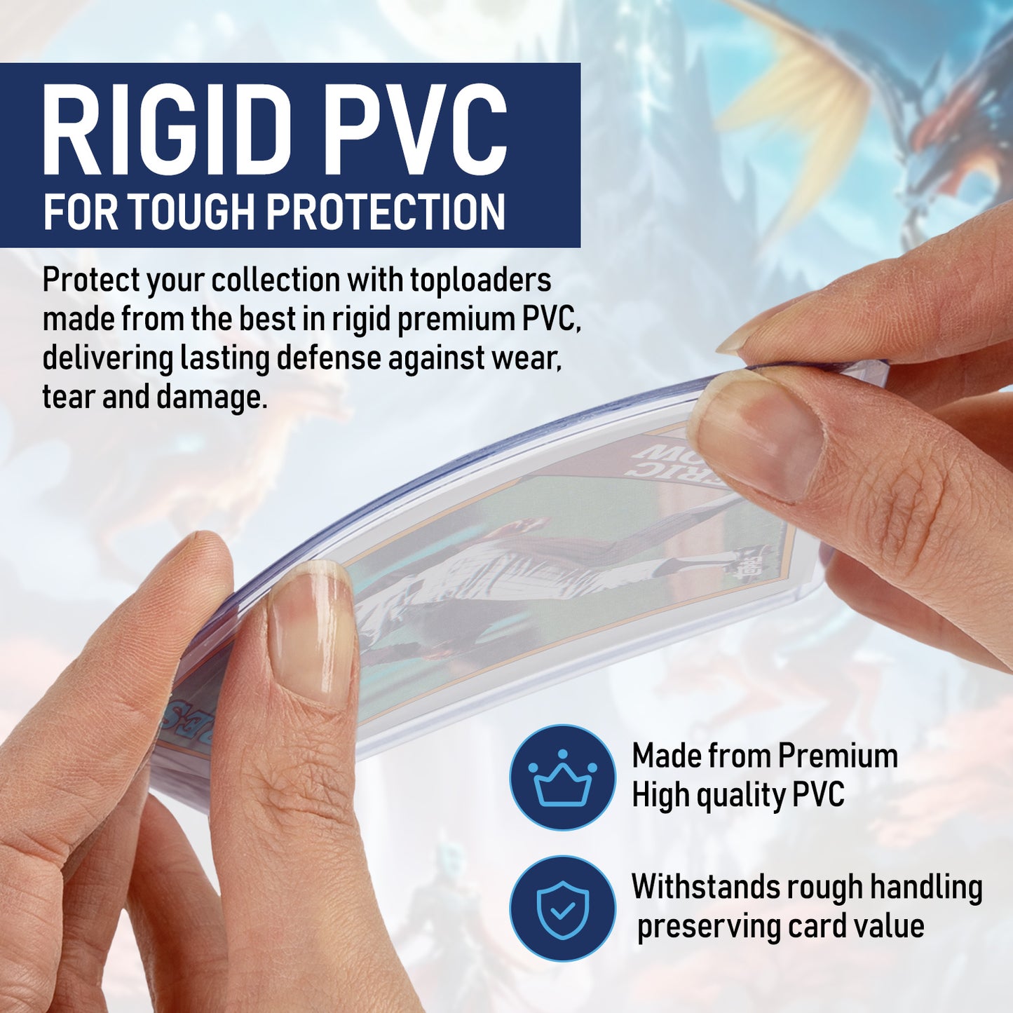 20PT Premium Top Loaders and Penny Sleeves 2,000 Pack