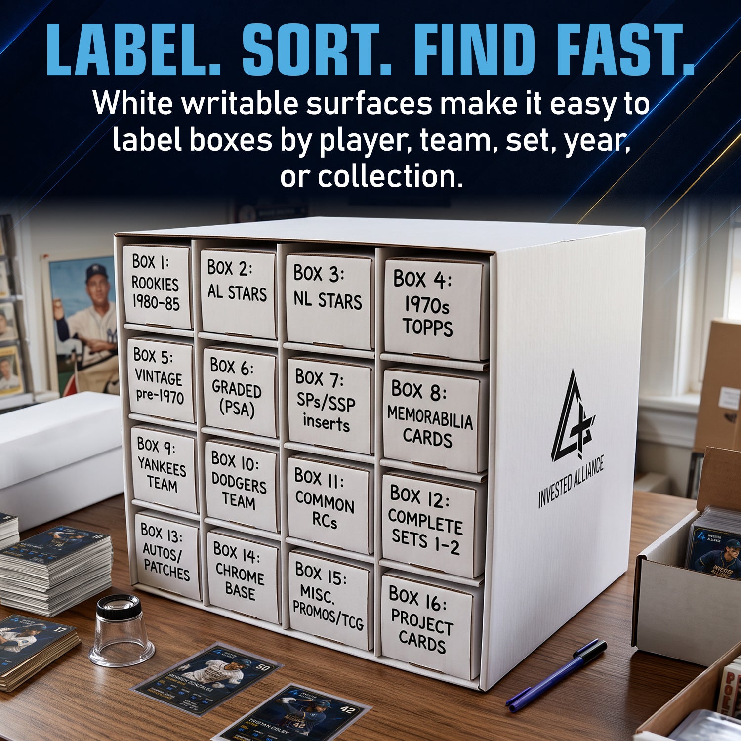 Premium Card Storage House