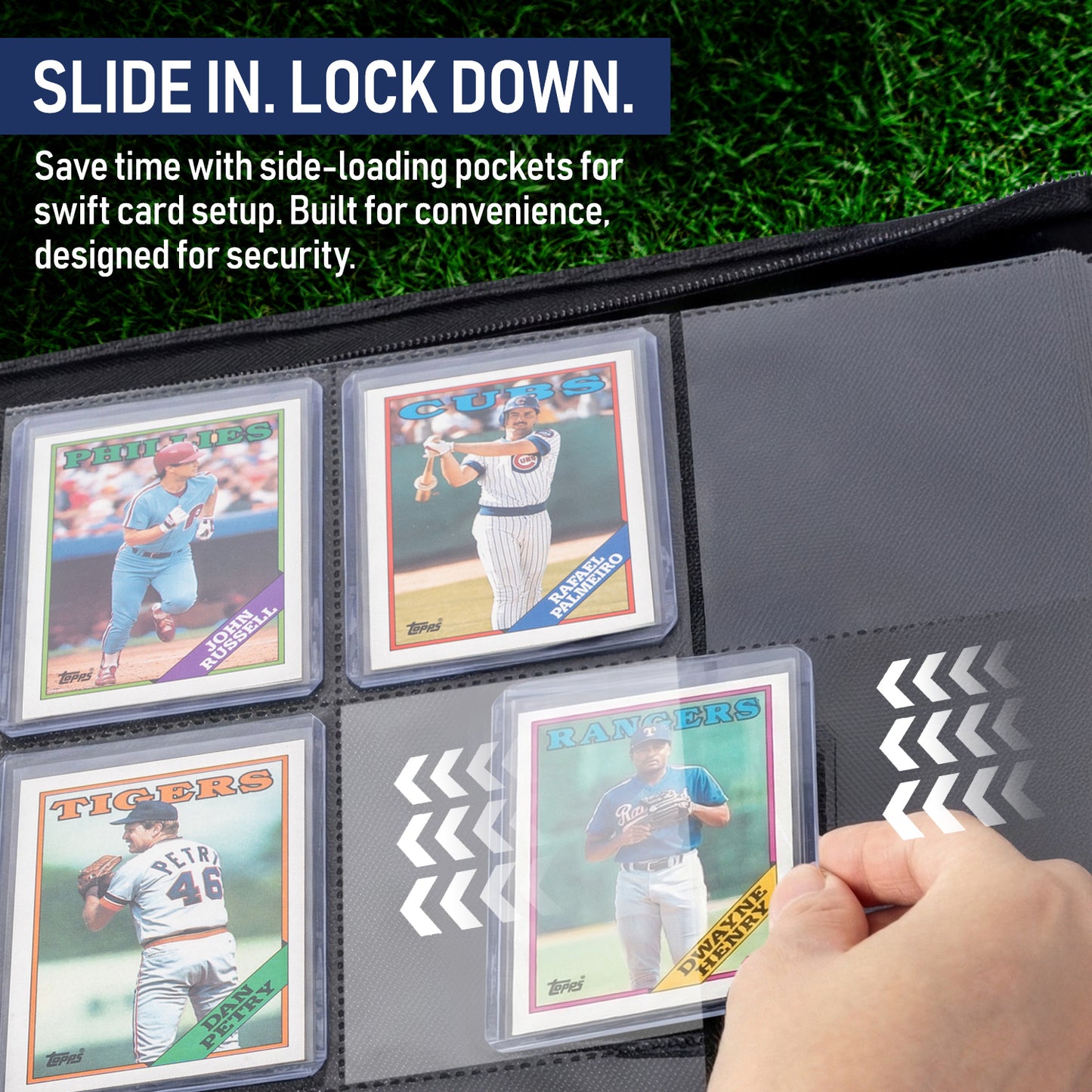 Blue - Premium Toploader Binder