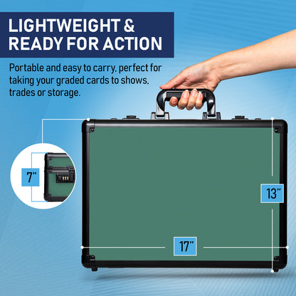 Green - Premium Graded Card Case