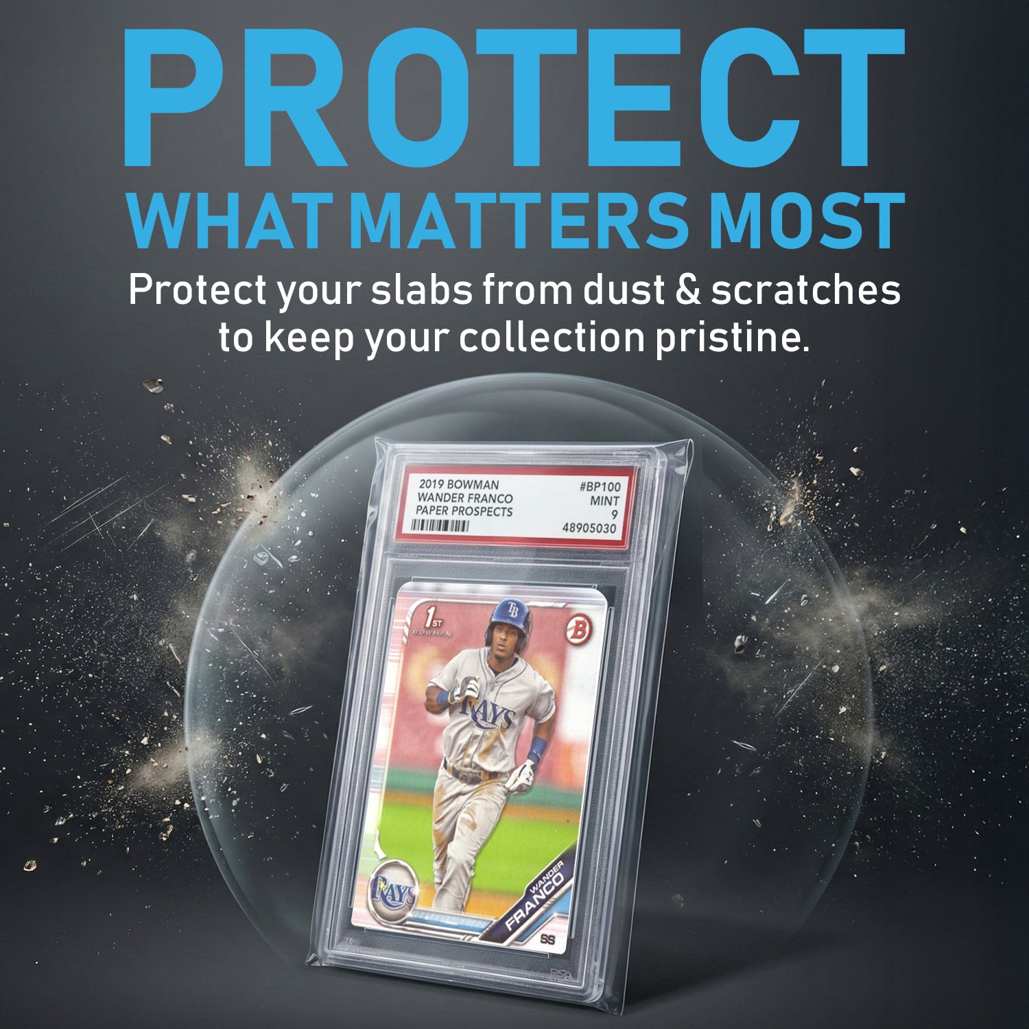100 Pack - PSA Slab Sleeves