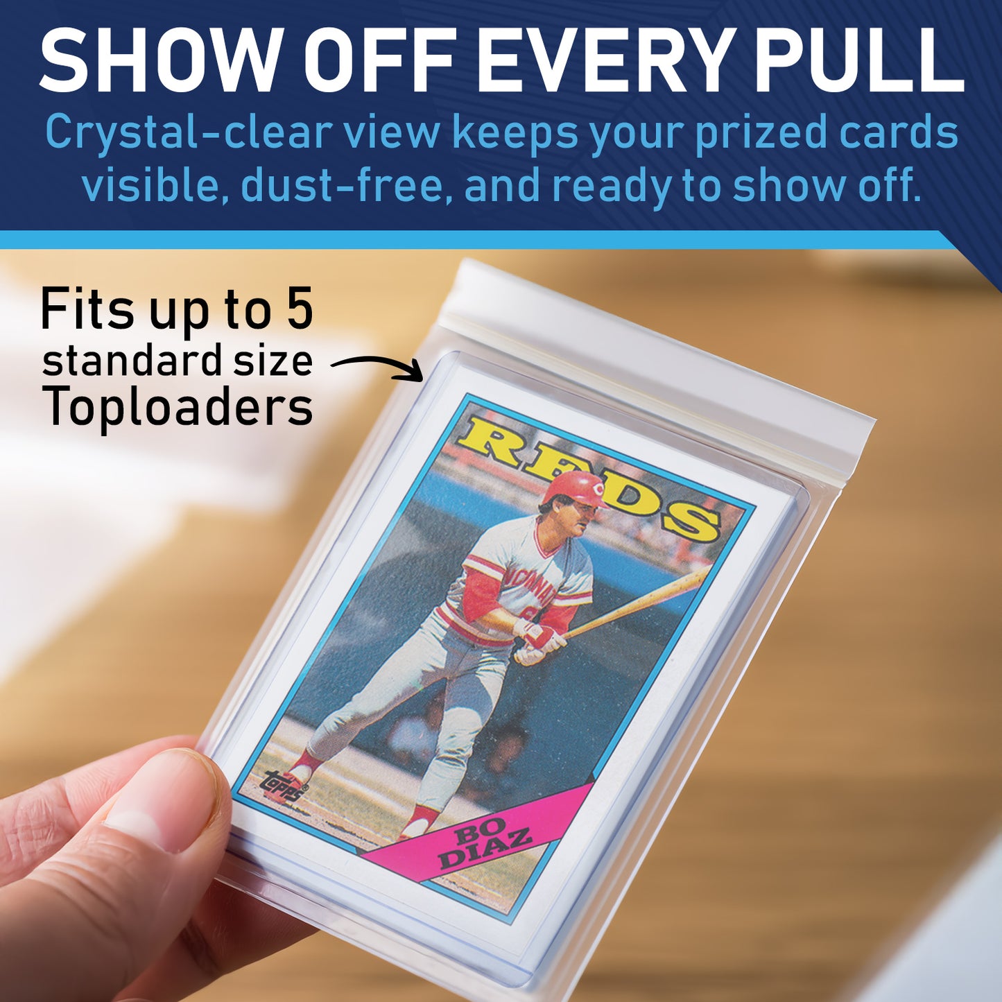 10,000 Pack Clear Resealable Team Bags