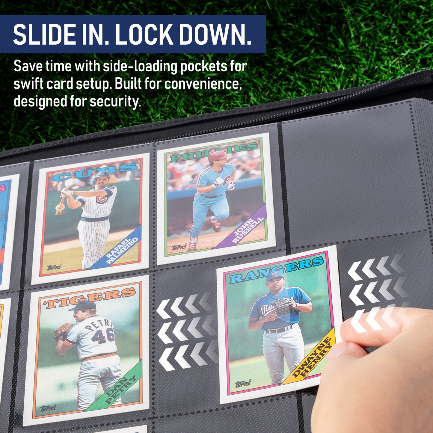 Premium TCG Card Binder For 480 Side Loading Pockets | Sports Trading Card Binder 12 Pocket, Trading & Magic Cards Binders Zipper, Collectible MTG & Premium TCG Card Binder For 480 Side Loading Pockets | Sports Trading Card Binder 12 Pocket, Trading & Magic Cards Binders Zipper, Collectible MTG &