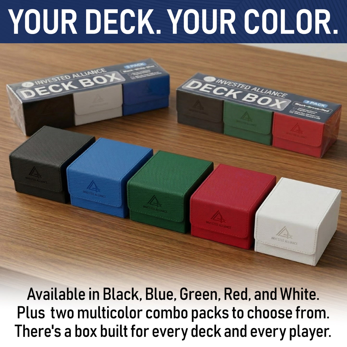 Red MTG Deck Box