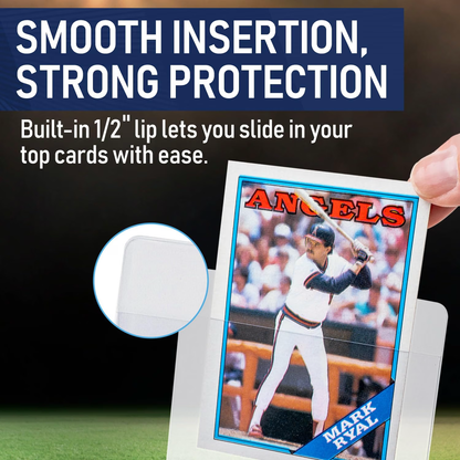 2,400 Pack - Semi Rigid Card Holders