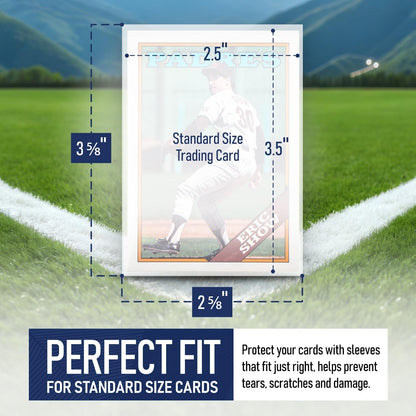 500 Pack - Standard Size Penny Sleeves