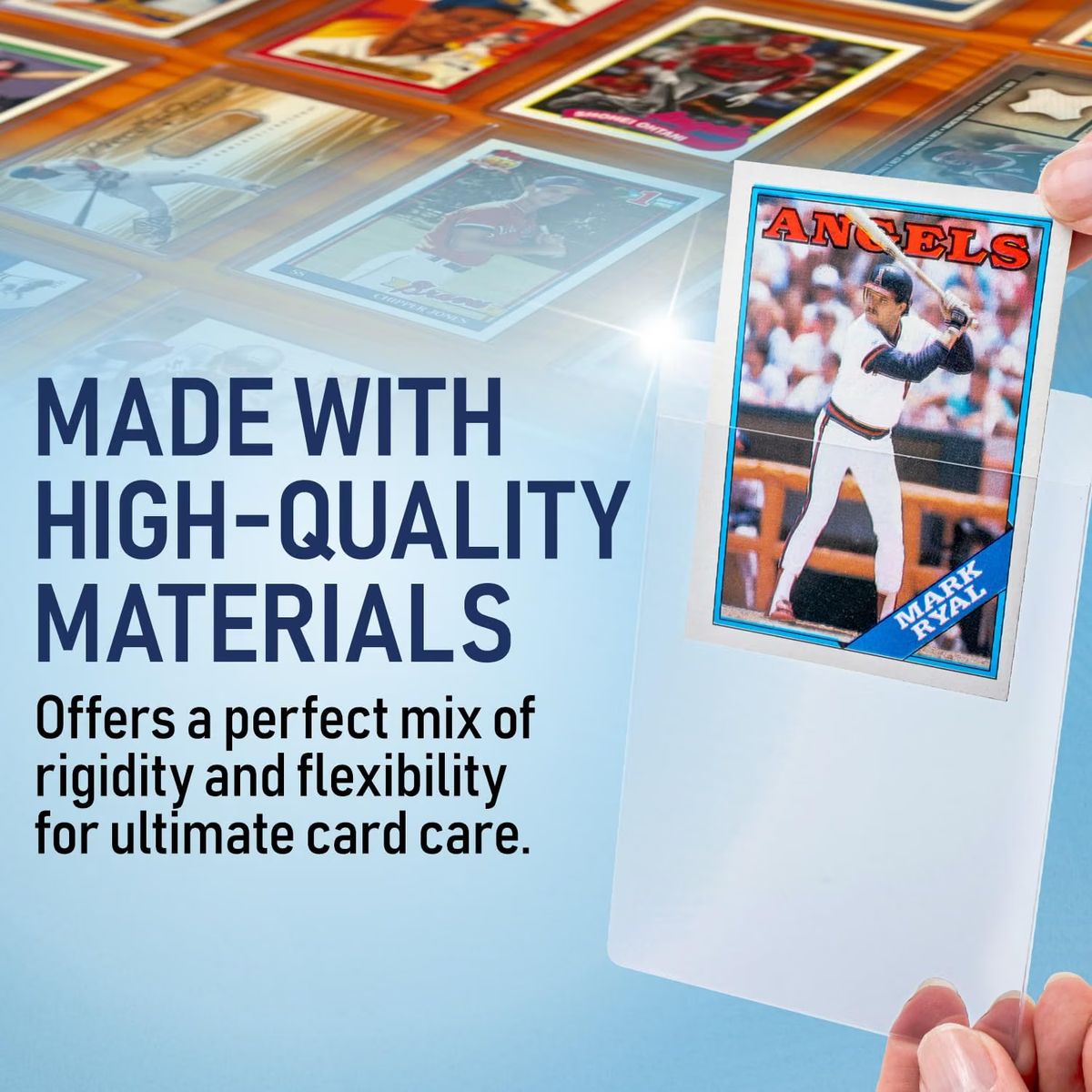 2,400 Pack - Semi Rigid Card Holders