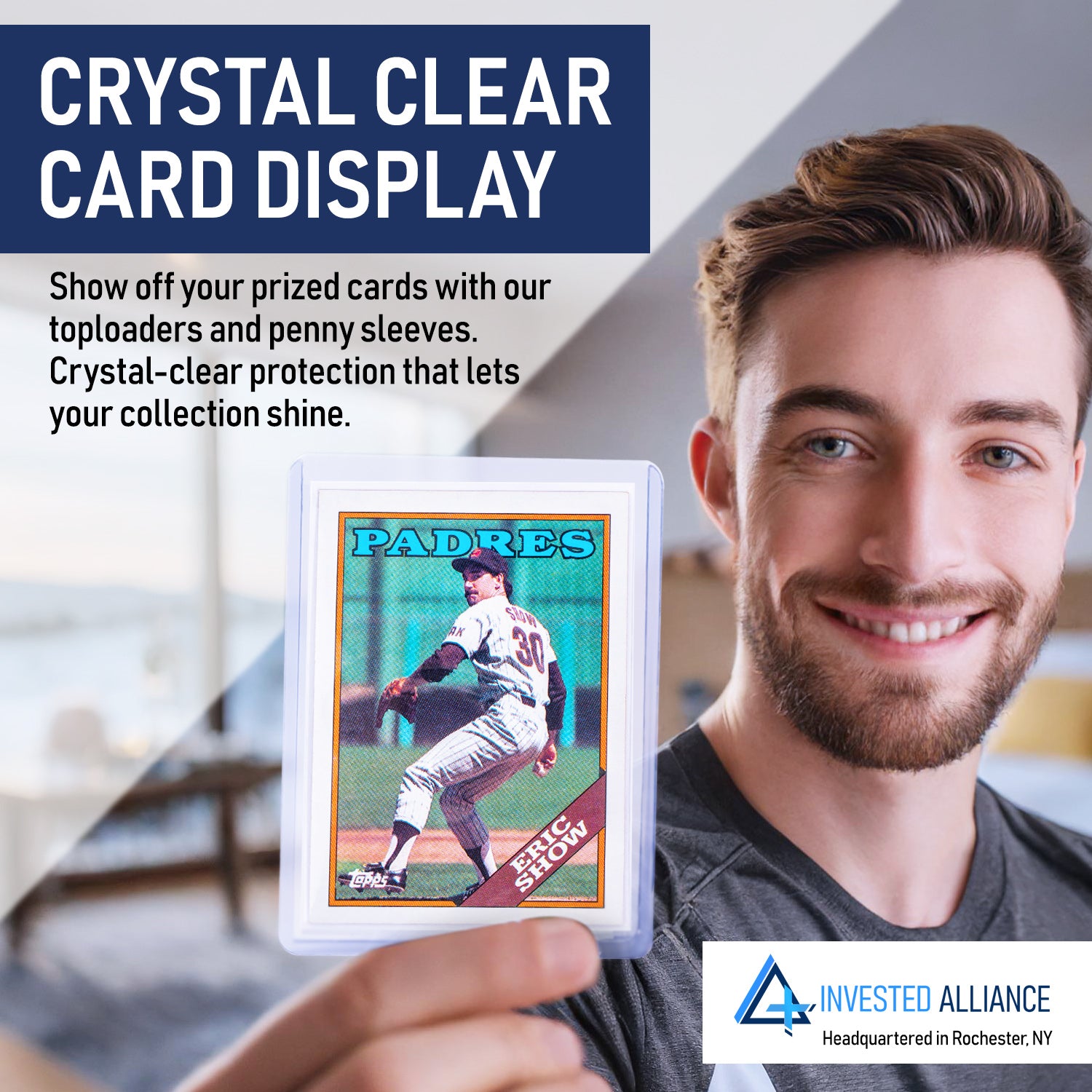 20PT - 1,000 Pack Top Loaders & 1,000pk Standard Size Penny Sleeves