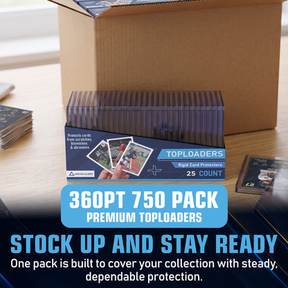 360PT Premium Top Loaders 750 Pack